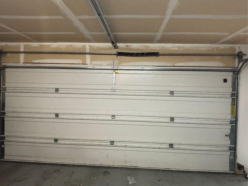 Garage door after a repair in Heartland, TX