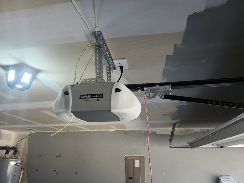 Garage door opener after a repair in Hutchins, TX