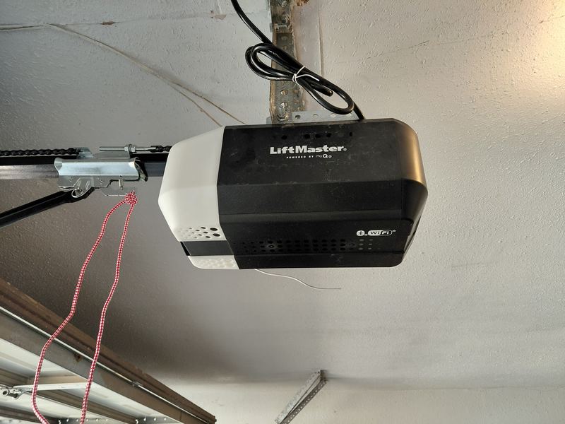 New LiftMaster garage door opener installed in Arlington, TX