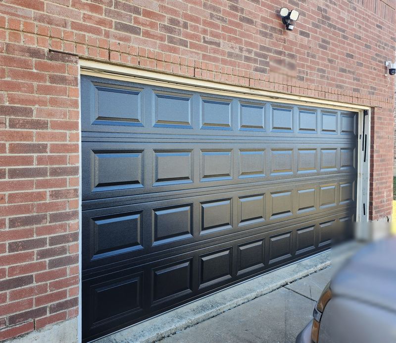 New black long-panel double door in Cedar Hill, TX