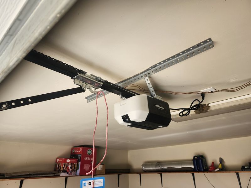 Belt drive garage door opener installed in Royse City, TX