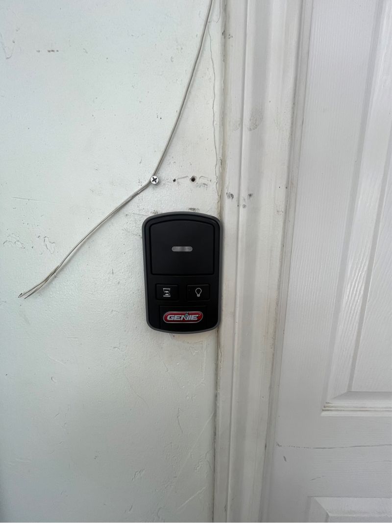 Garage door wall keypad in Shady Shores, TX