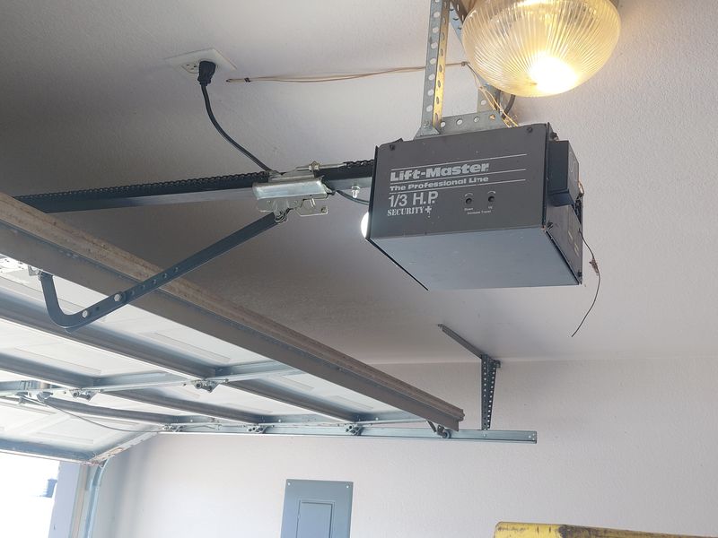 New garage door opener installed in Weatherford, TX