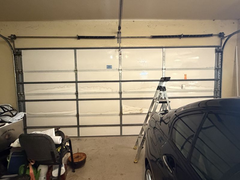 Double door after a spring replacement in Wills Point, TX